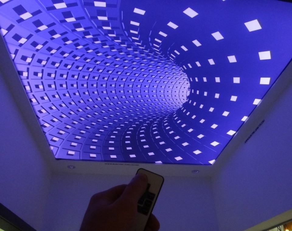 Заказать 3d натяжные потолки в г. Котлас